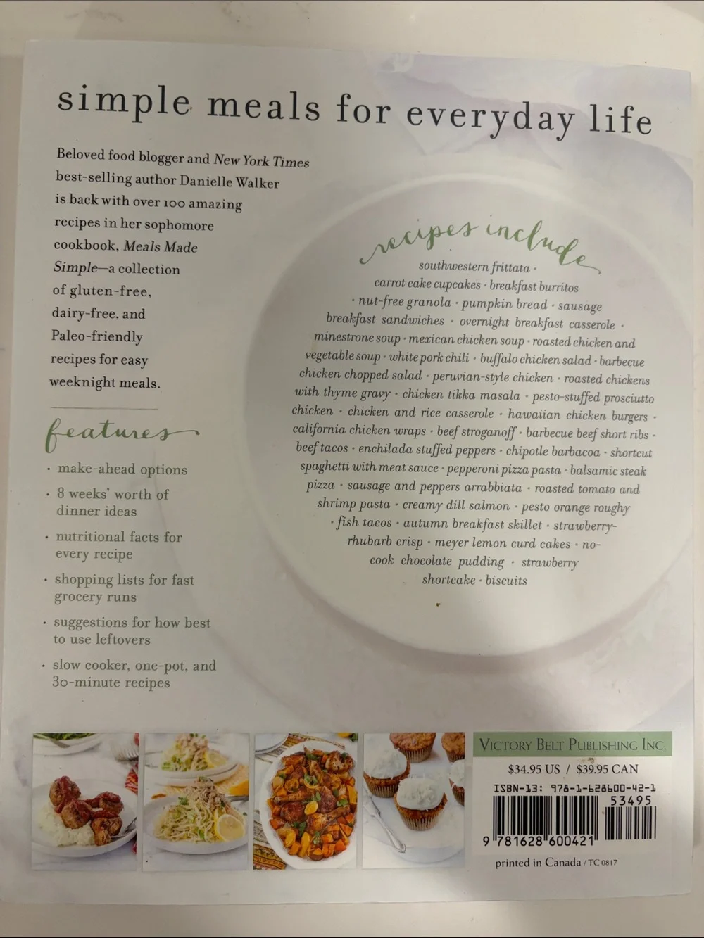 — White Cookbook Cover